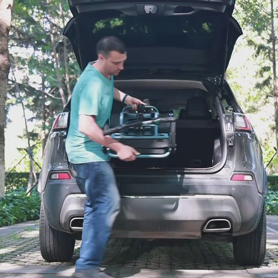 Freejoyer F8 Comfort — actual vehicle unfolding, original speed