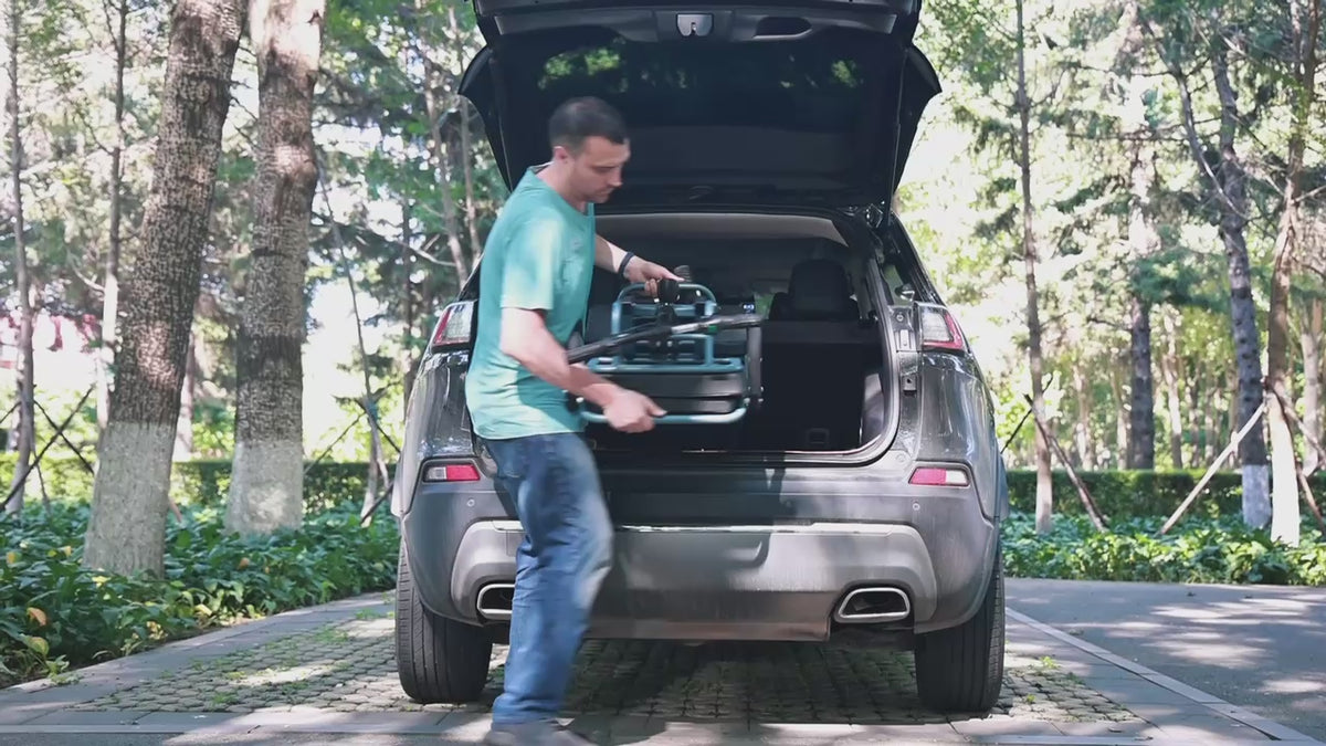 Freejoyer F8 Comfort — actual vehicle unfolding, original speed